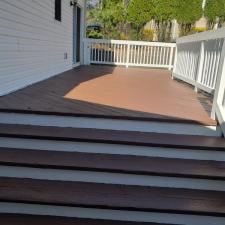 Deck Pressure Washing and Staining in Oakland, NJ 1