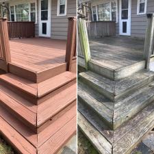 Hillsdale, NJ Deck Power Washing and Staining 2