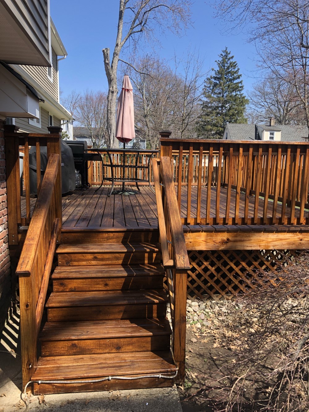 Deck Cleaning and Stain in Waldwick, NJ Image